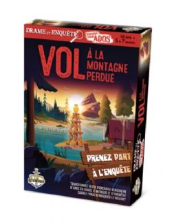 JEU DRAME ET ENQUÊTE – VOL À LA MONTAGNE PERDUE